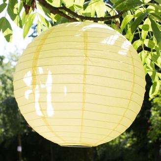 Lampion gelb Ø 35 cm