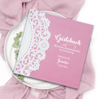 Gästebuch "Vintagezauber rosa" personalisiert