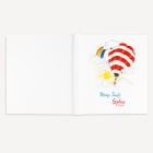 Gästebuch Taufe "Heißluftballon mit Regenbogen"