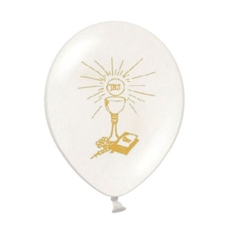 Luftballons "Heilige Kommunion" 10 Stück
