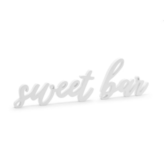 Deko Buchstaben "sweet bar"