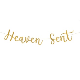 Girlande gold "Heaven sent"
