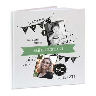 Gästebuch Geburtstag "Das beste Alter"