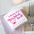 Banderole Mini Schokolade "Schulkind" Mädchen personalisiert