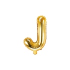 Folienballon Buchstabe "J" gold 35 cm