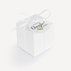 Gastgeschenk Box + Anhänger "Green Magic"