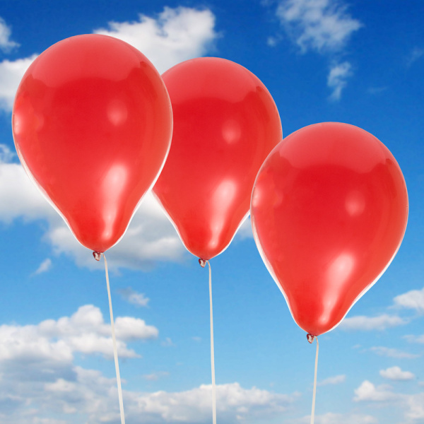 Luftballons rot 10 Stück