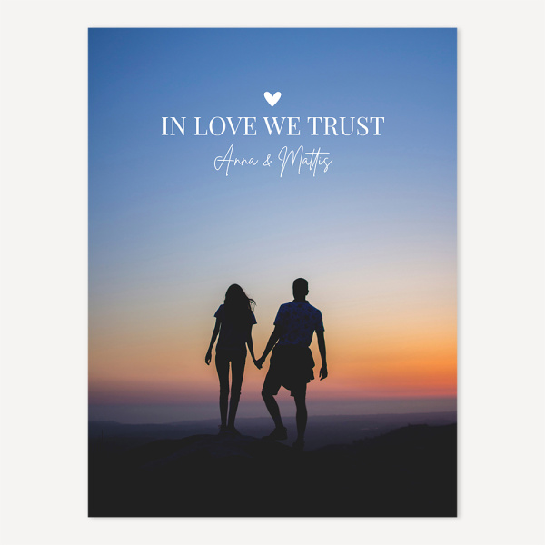 Fotoposter In Love als Download oder Druck