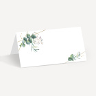 Tischkarte Aufsteller "Aquarell Eukalyptus Zweige"