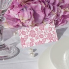 Tischkarten Royal Rosé inkl. Namensdruck