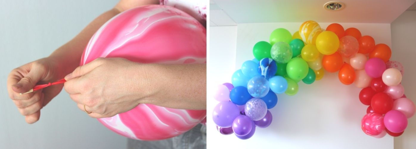 Wir zeigen Dir, wie Du eine Ballongirlande selber machen kannst